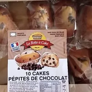 10 cakes pépites de chocolat