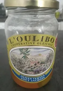 Olive vertes goût anchois