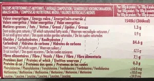 Preparation pour gateau nature