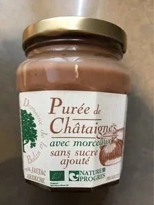 Purée de Châtaignes avec morceaux