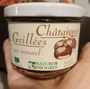 Châtaignes grillés au naturel