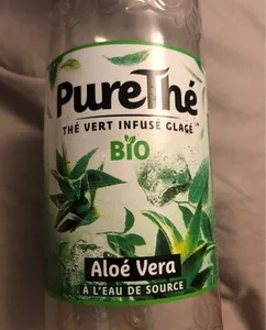Thé vert infusé glacé aloé vera