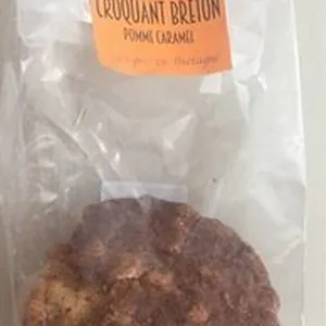 Croquant bretons pommes caramel