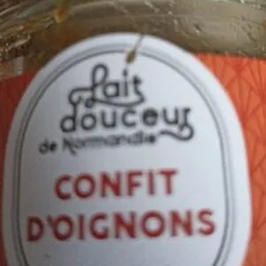Confit d'oignons cuit au vinaigre de cidre