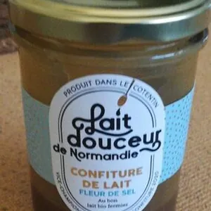 Confiture de lait fleur de sel