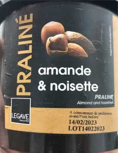Praline amande et noisette