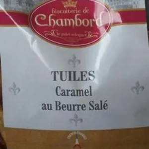 Tuiles Caramel au beurre salé