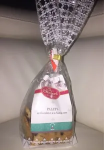 Palets au chocolat et à la noix de coco