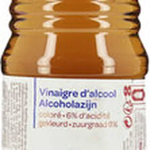 Vinaigre d'alcool coloré