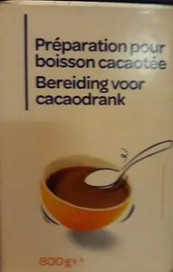 Préparation pour boisson cacaotée