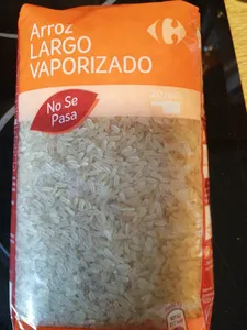 Arroz de grano largo vaporizado