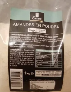 Amandes en poudre