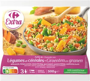Poêlée de Légumes et céréales