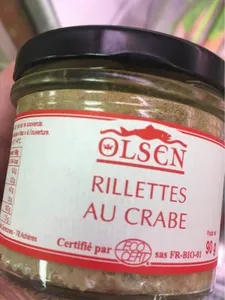 Rillettes au crabe