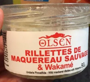 Rillettes de maquereau sauvage et wakamé