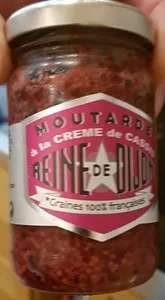 Moutarde à la crème de cassis