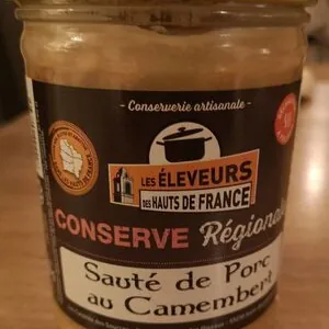 Sauté de porc au camembert