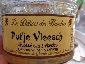 Pot'je vleesch désossé 3 viandes