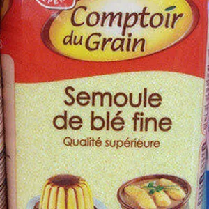 Semoule de blé fine qualité supérieure