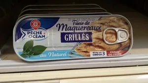 Filets de maquereaux grillés au naturel