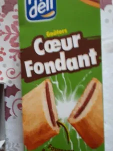 Goûters coeur fondant