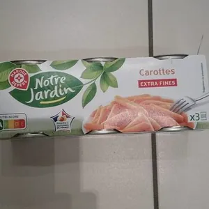 Carotte en conserve