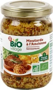Moutarde bio à l'ancienne