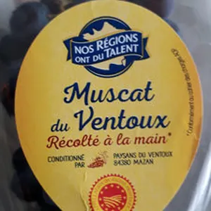 Raisin muscat AOC Nos Régions ont du Talent
