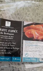 Truites de bretagnecongelees