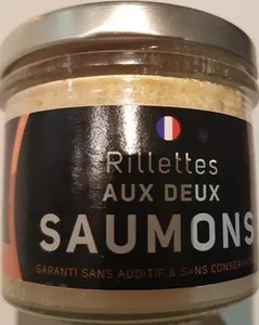 Rillette aux deux saumons