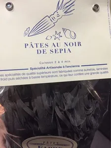 Pâtes Au Noir De Sepia