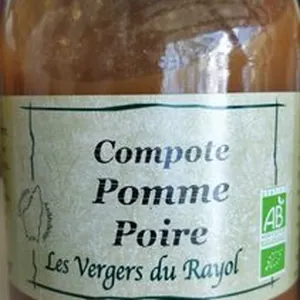 Compote pomme poire