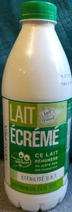 Lait écrémé monoprix
