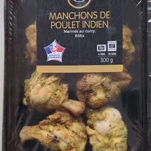 Manchons de poulet indien