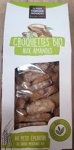 Croquettes Bio aux Amandes