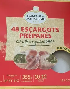 Escargots préparés à la bourguignonne