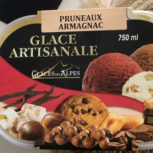 Glace pruneaux Armagnac