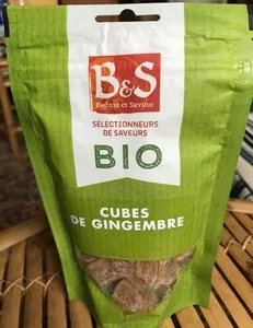 Cubes de gingembre
