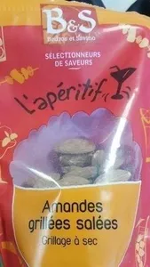 Amandes grillees salees