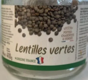 Lentilles vertes