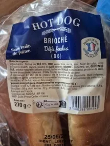 Hot dog brioché