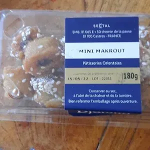 Pâtisserie orientale