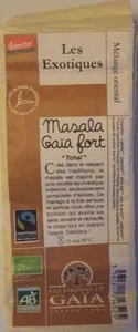 Masala Gaïa Fort Bio