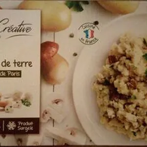 Écrasé de pommes de terre champignons de Paris et cèpes