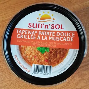 Tapena Patate douce grillée à la muscade