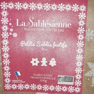 Petits sablés festifs