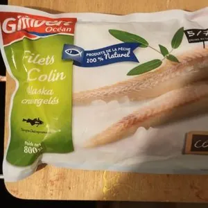 Filet de Colin d'alaska
