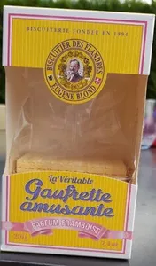 La véritable gaufrette amusante