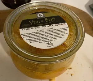 Pates farcies ricotta epinards