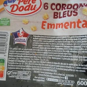 Cordons bleus emmental
